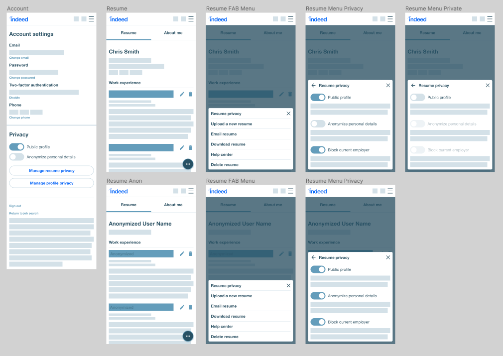 Wireframes