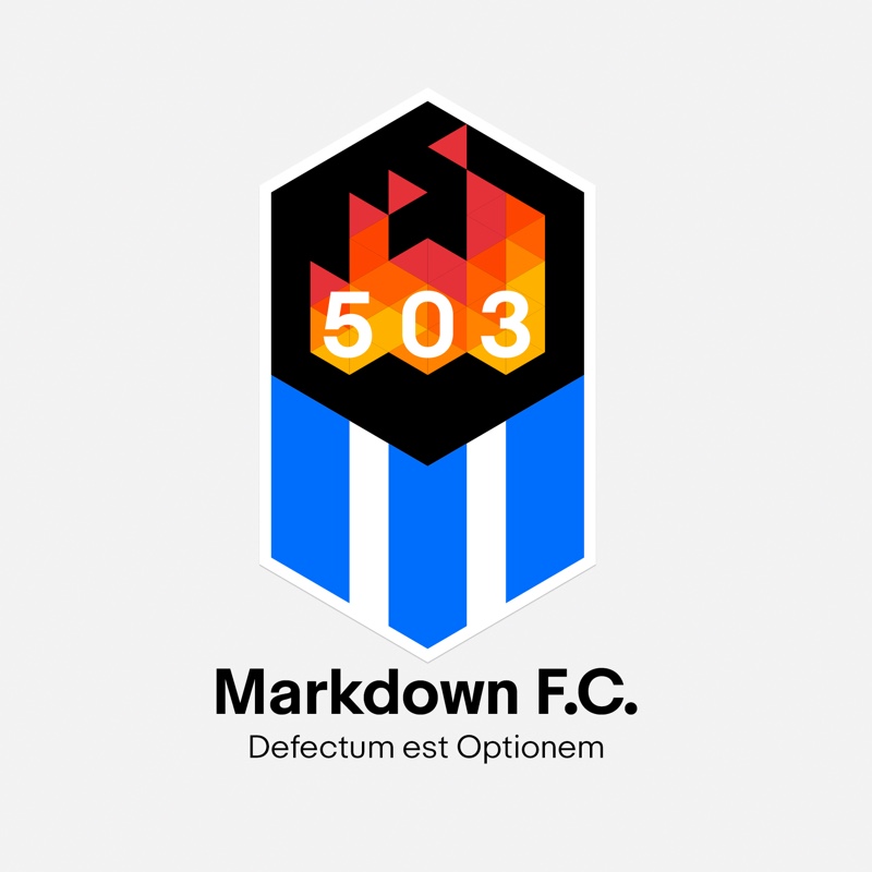 F.C. Markdown badge