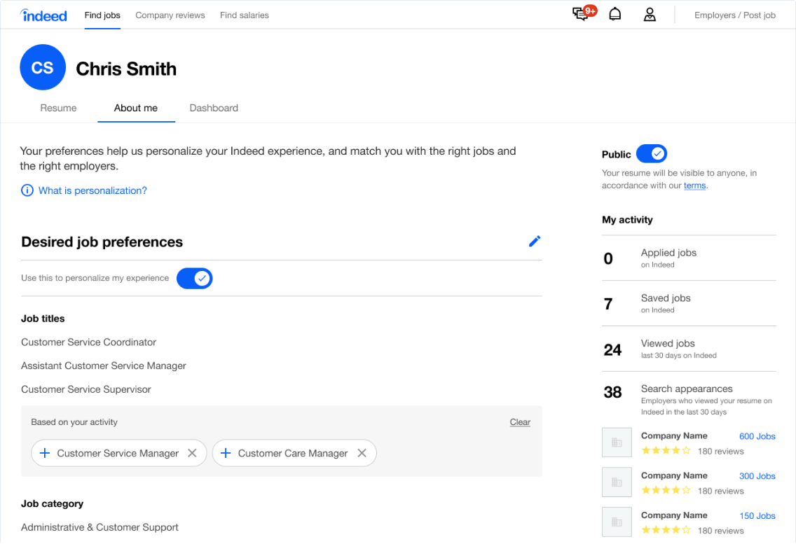 Response tracker spreadsheet